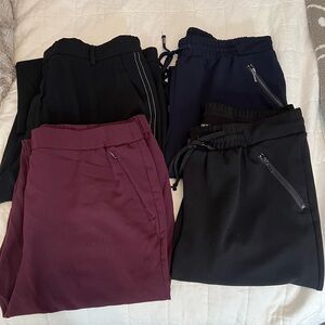 Women's Pants in Black, Navy, and Burgundy
